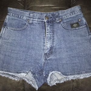 Harley Davidson high waisted shorts